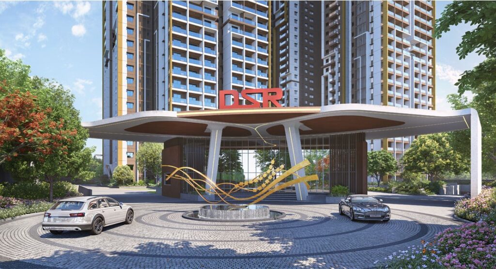 Infrastructure development map near Dommasandra — Peripheral Ring Road and Metro extension projects
